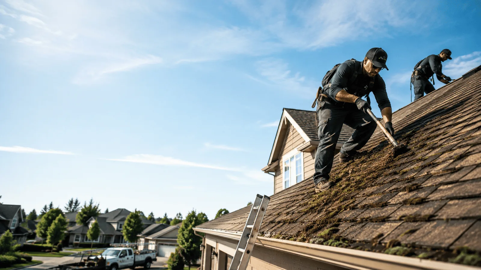 Roof Moss Removal in Simonton, TX near me